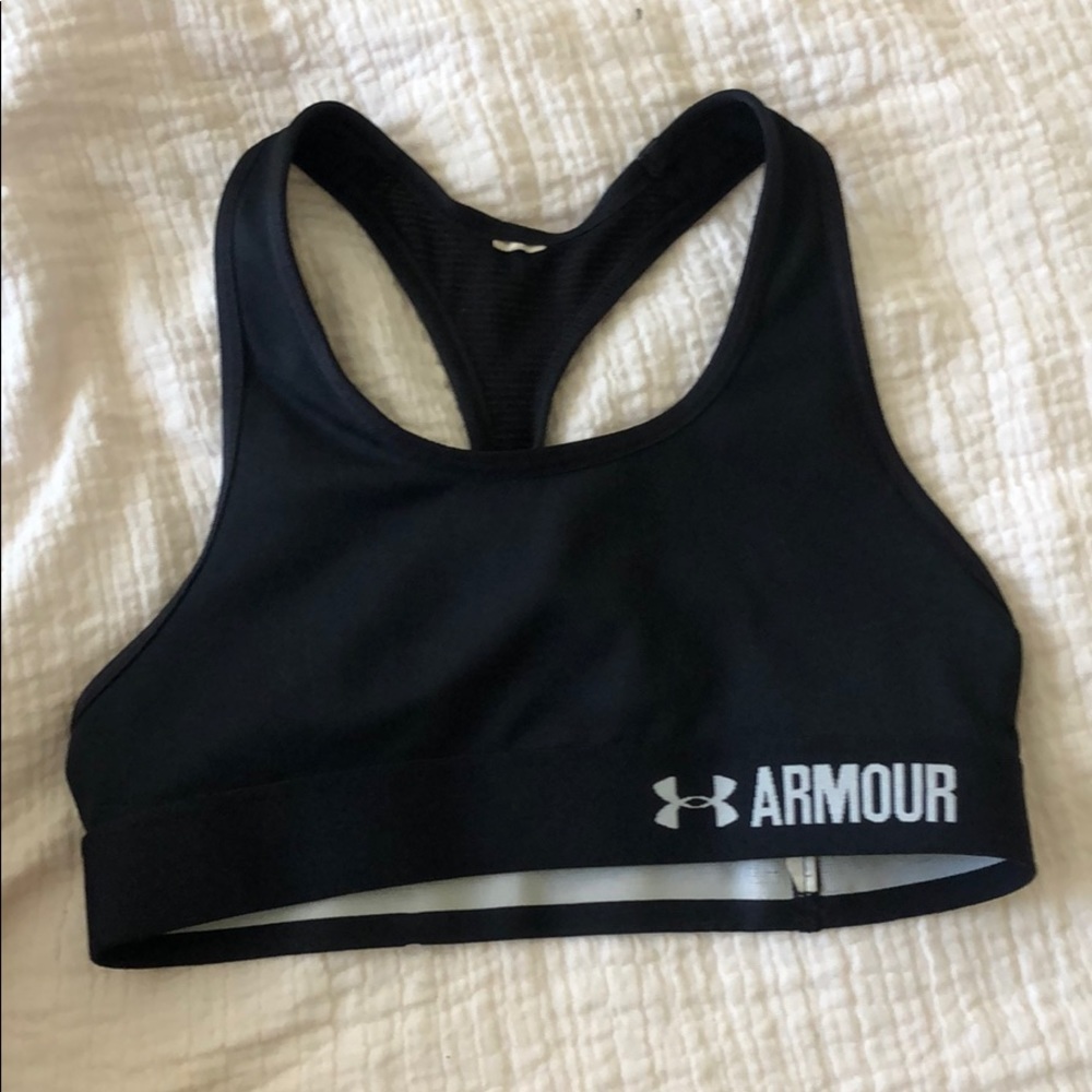 girls under armor bra